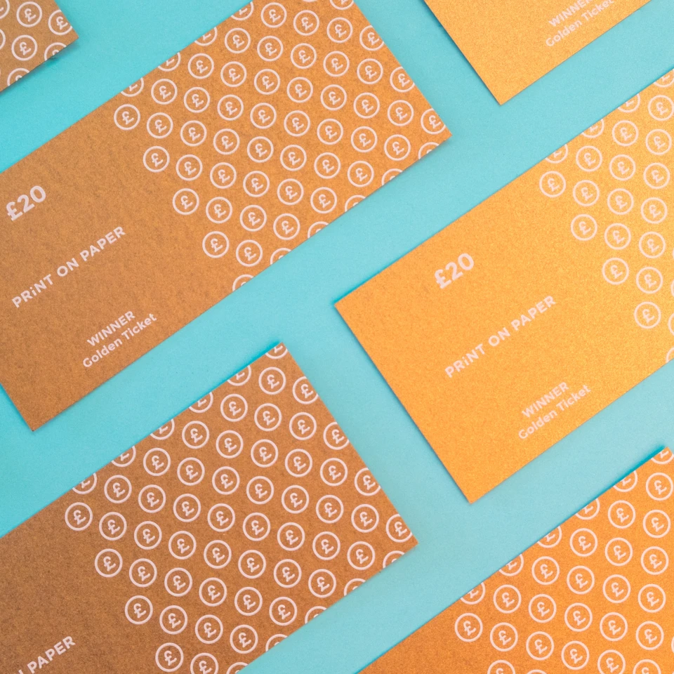 Print on Paper Vouchers | AW-London